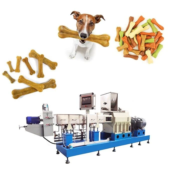 Dog Chew Snack Making Extruder Machine