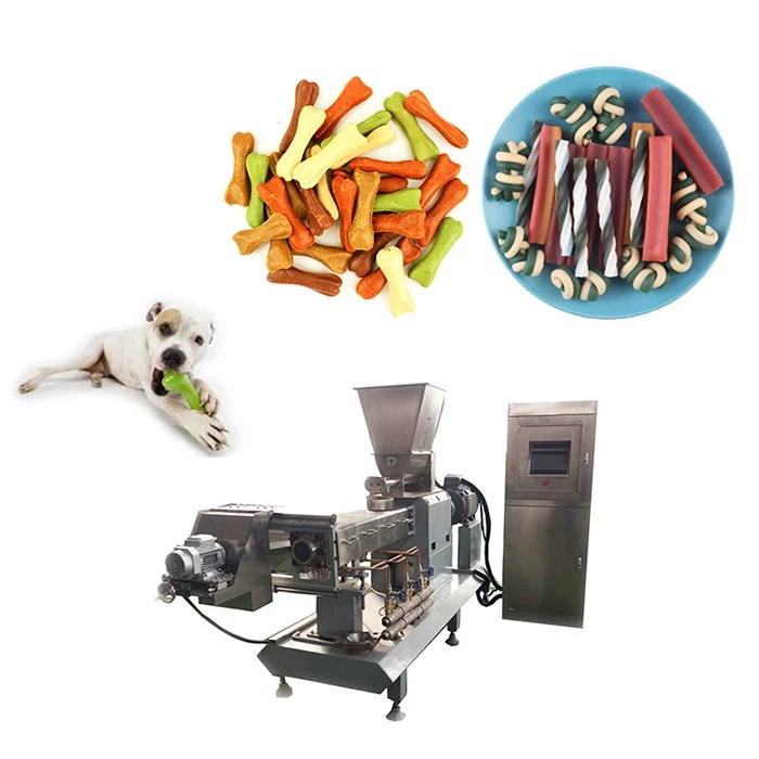 Dog Chew Snack Making Extruder Machine