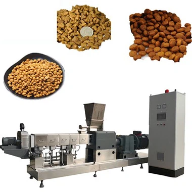 Kisállat kutyaeledel extruder gép