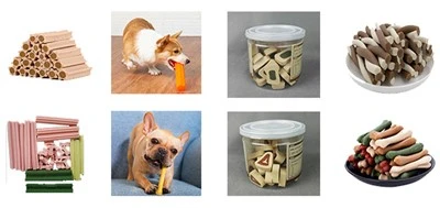 Kisállat-csemege snack-készítő gép