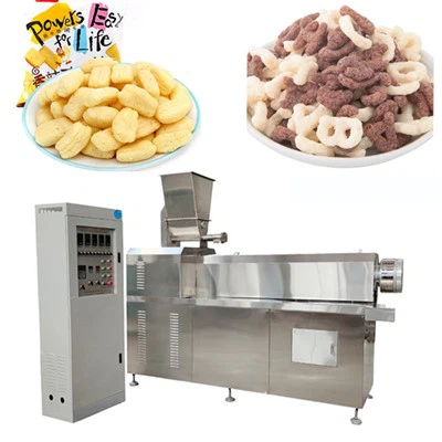 Puffadt snack -extruder készít